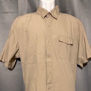 Men’s Anchor Blue Slim Fit Button Down. Size XXL